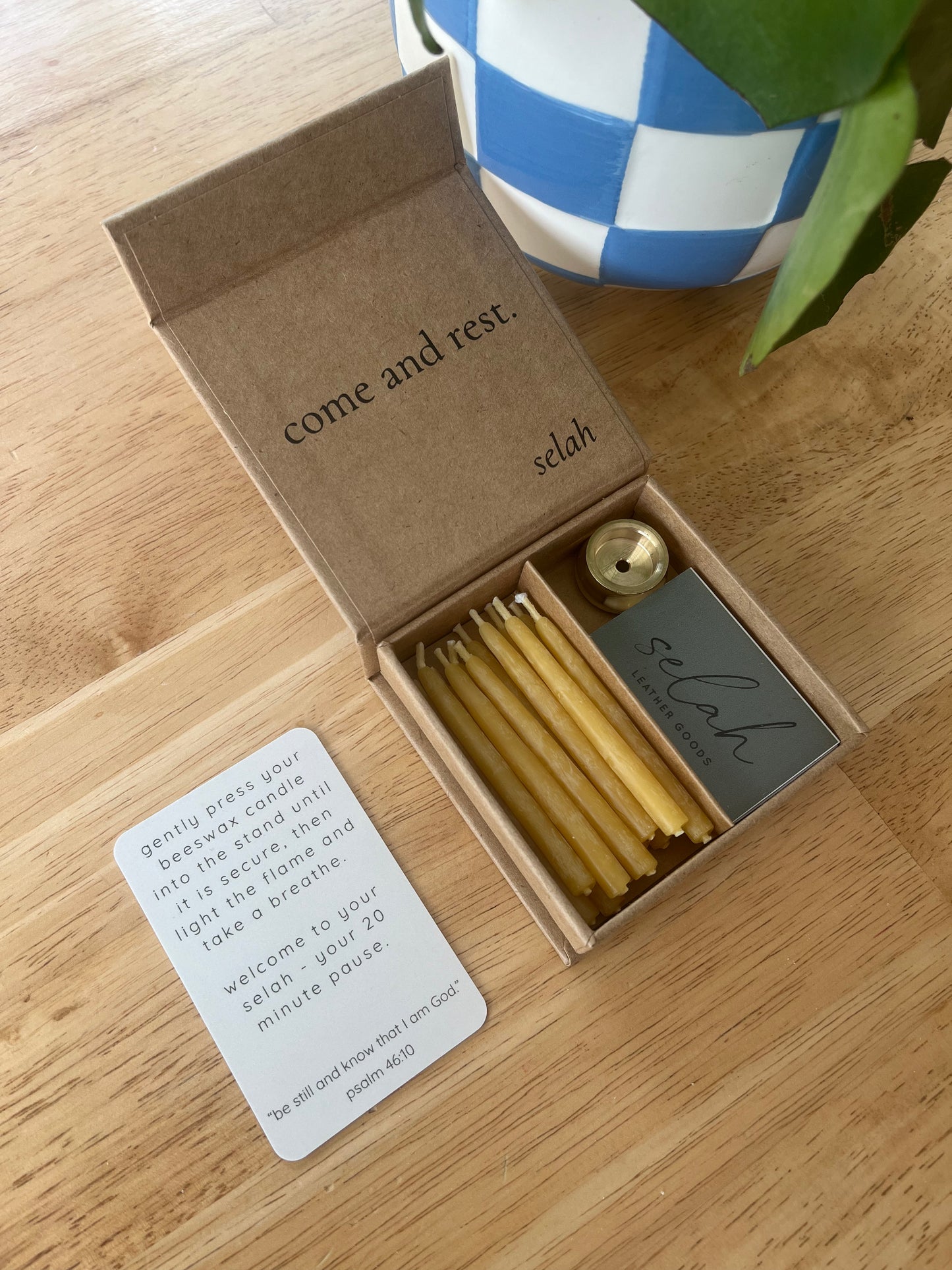 Selah Prayer Candle Set
